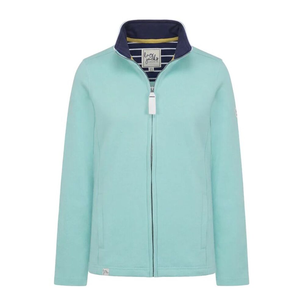 Lazy Jacks Womens/Ladies Full Zip Jacket / Peppermint